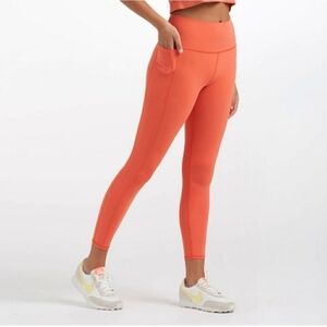 Vuori Women's Studio Pocket Leggings L Orange VW446